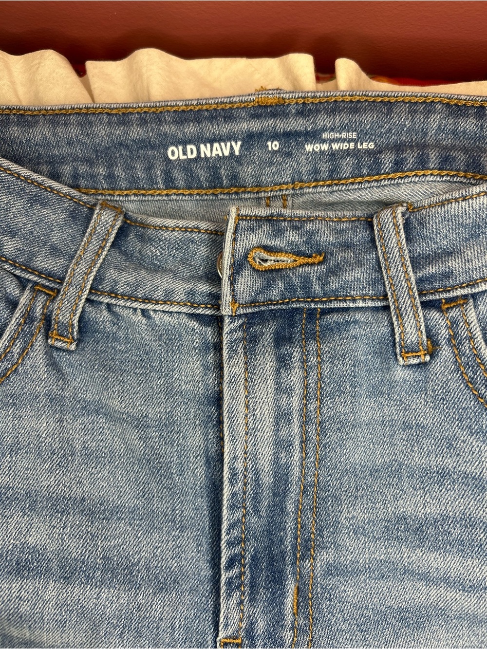 Old Navy WOW wide leg jeans - Picture 3 of 5